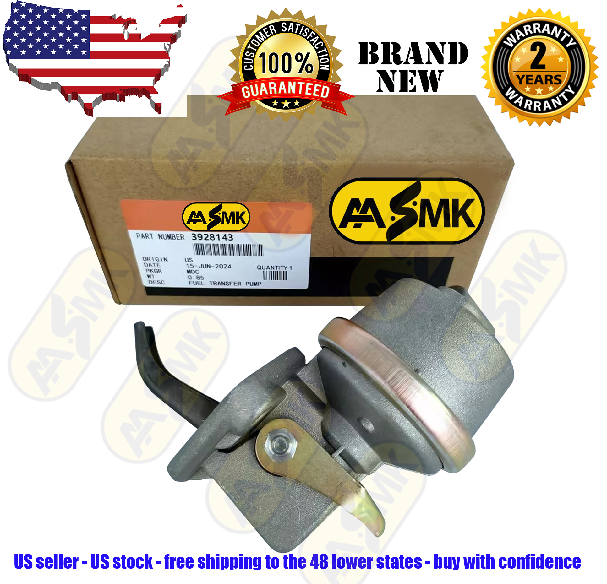 FUEL TRANSFER PUMP FITS FOR CUMMINS 4983584 - Image 2